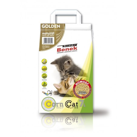 Żwirek Super Benek Corn Cat Golden