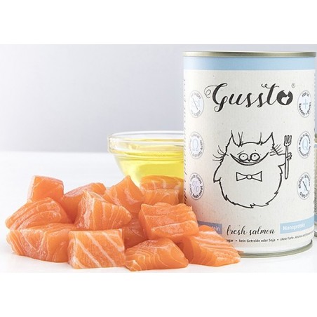 Gussto Fresh Salmon - łosoś 395g