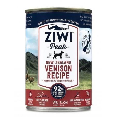 ZiwiPeak Canned Dog Food Venison - dziczyzna