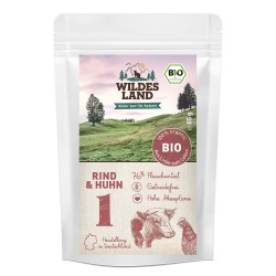 Wildes Land Cat BIO nr 1 - wołowina z kurczakiem 85 g