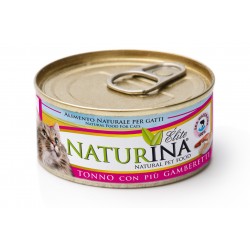 Naturina tuńczyk z krewetką 70g