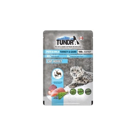 Tundra Cat Turkey Game - indyk i jeleń 85g
