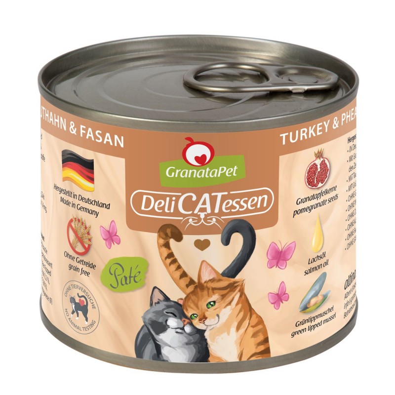 GranataPet DeliCatessen indyk z bażantem pate
