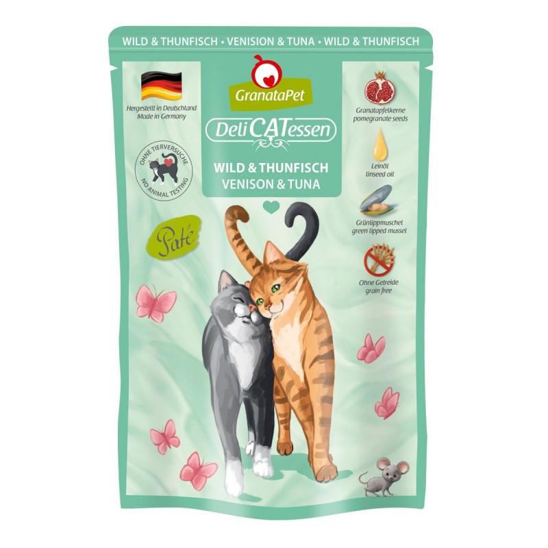 GranataPet DeliCatessen Dziczyzna z tuńczykiem 85g