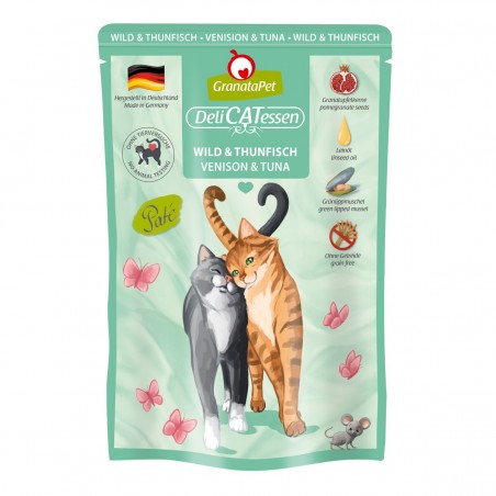 GranataPet DeliCatessen Dziczyzna z tuńczykiem 85g