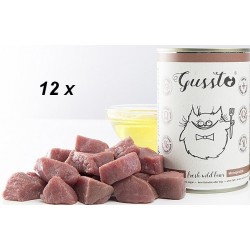 Gussto Fresh Boar - dzik 12 x 400g