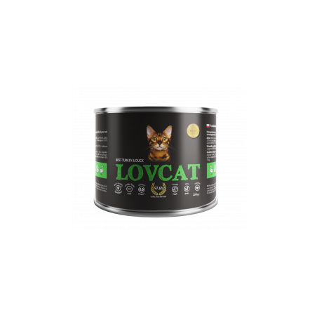 Coyote LovCat Best Turkey & Duck- indyk z kaczką 200 g