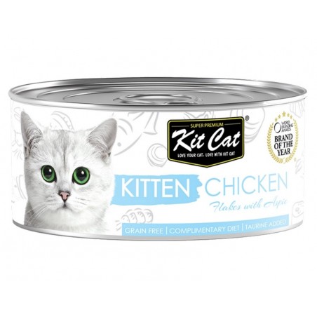 Kit Cat kitten Chicken - kurczak dla kociąt 80g