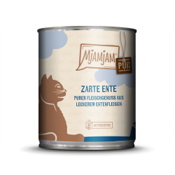 Mjamjam cat food ente - kaczka pur 800g