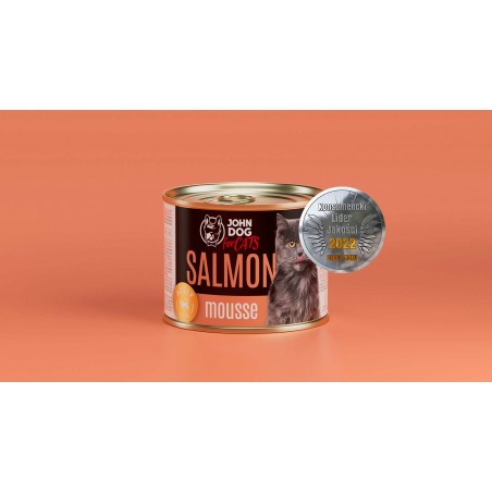 John dog for cats - łosoś 200g