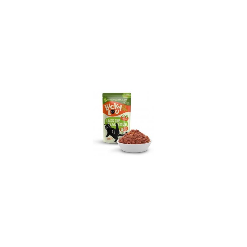 Lucky lou wołowina z dzikiem 125g