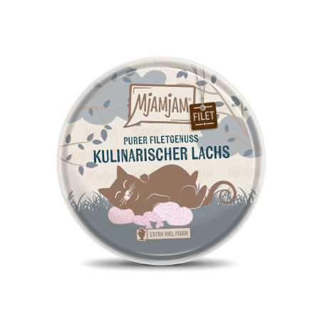 Mjamjam karma filetowa - łosoś.