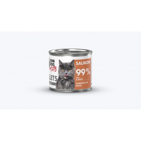 John dog filety dla kotów łosoś 140g