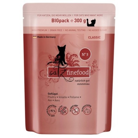 Catz finefood drób saszetka 300g