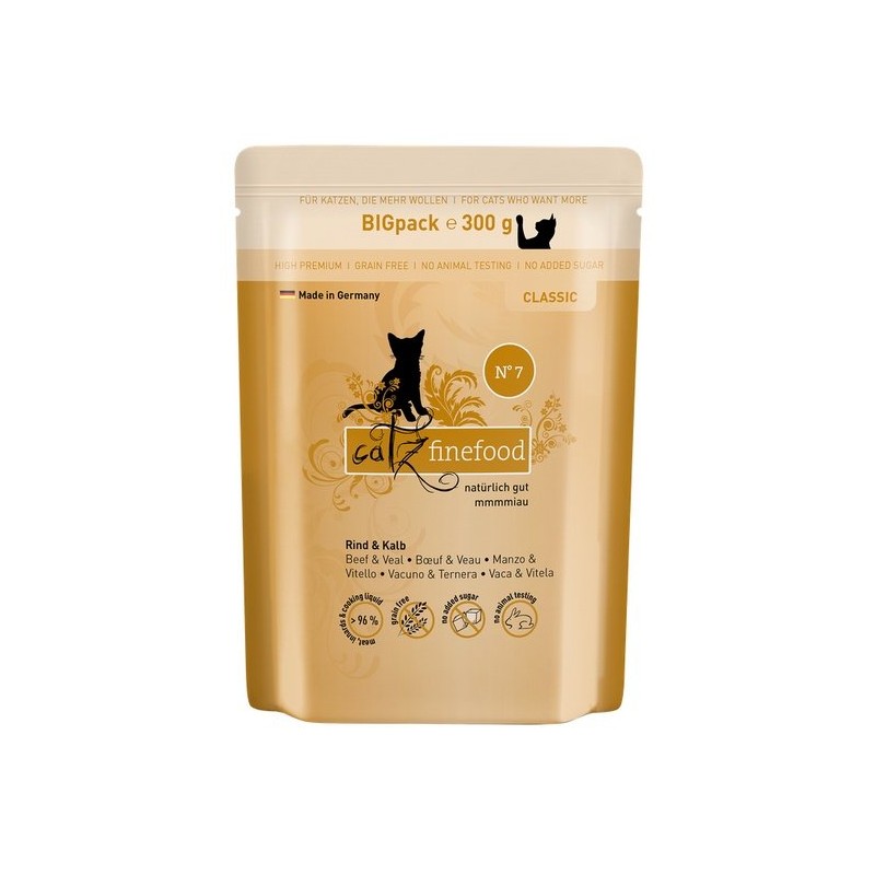 Catz finefood wołowina z cielęciną 300g