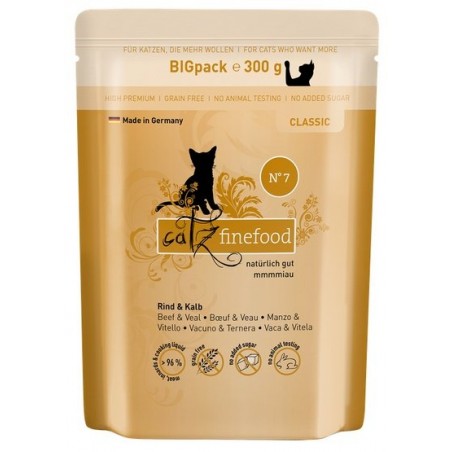 Catz finefood wołowina z cielęciną 300g