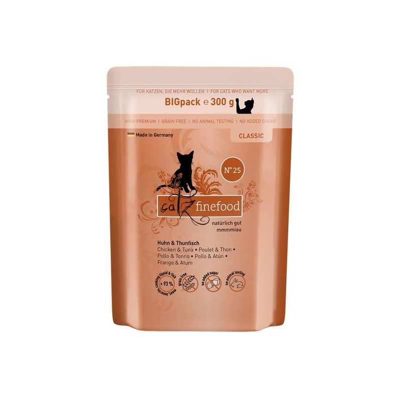 Catz finefood nr 25 kurczak z tuńczykiem 300g