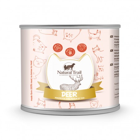 Natural trail karma z jelenia monobiałkowa 200g