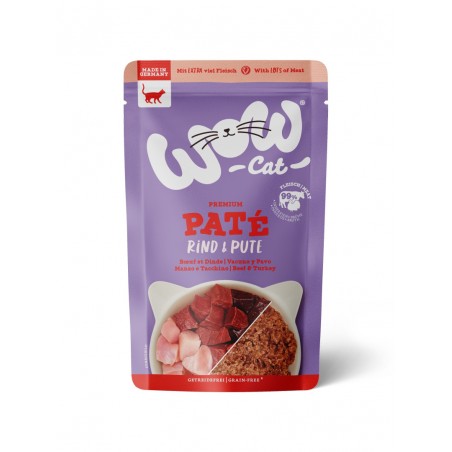 Wow cat rind pute - wołowina z indykiem 125g