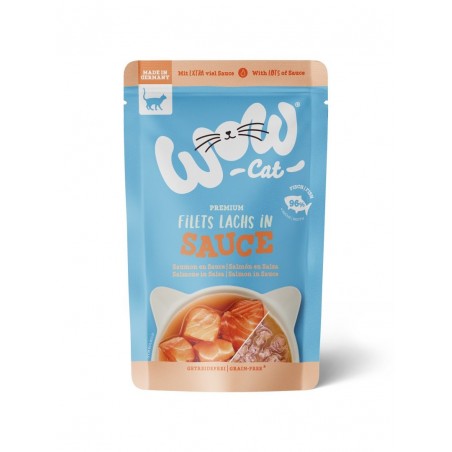 Wow cat Lachs in sauce - łososś w sosie 85g