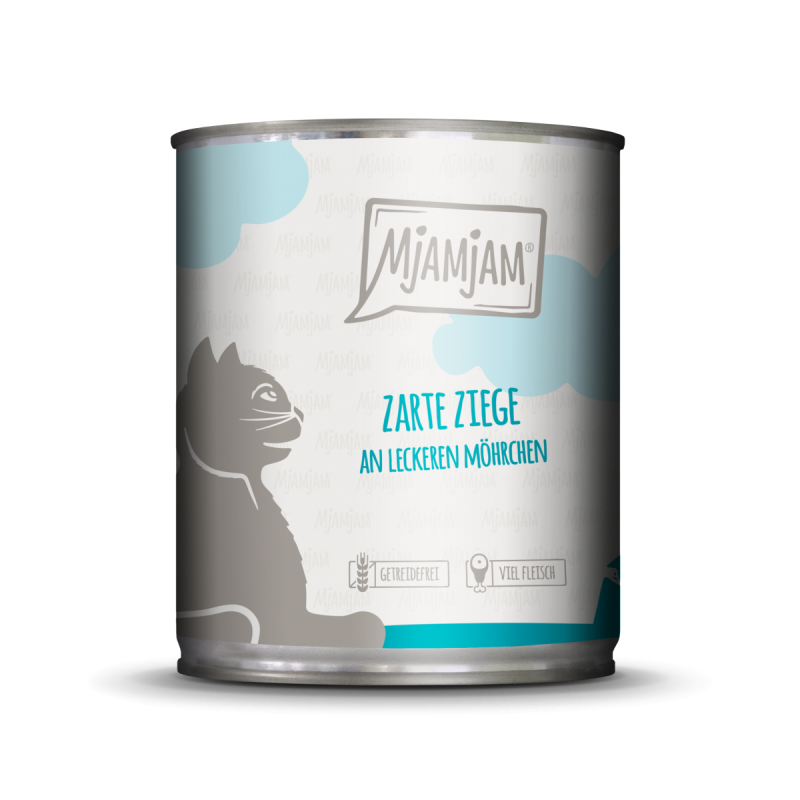 MjAMjAMjamjam Quetschie zarte Ziege an leckeren Möhrchen - pyszna kozina z marchewką 800g