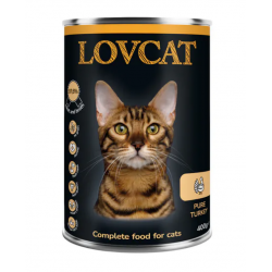 Lovcat karma dla kotów z indyka 400g