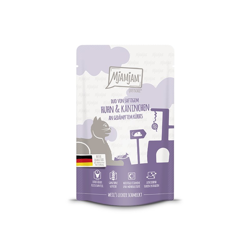 Mjamjam duo kurczak z królikiem 125g