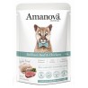 Amanova karma mokra dla kotów kurczak z wołowiną 85g