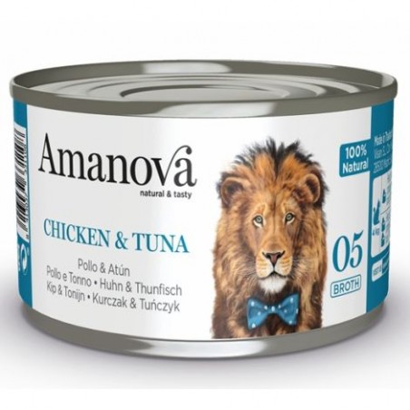 Amanova karma uzupełnijąca kurczak i tuńczyk 70g