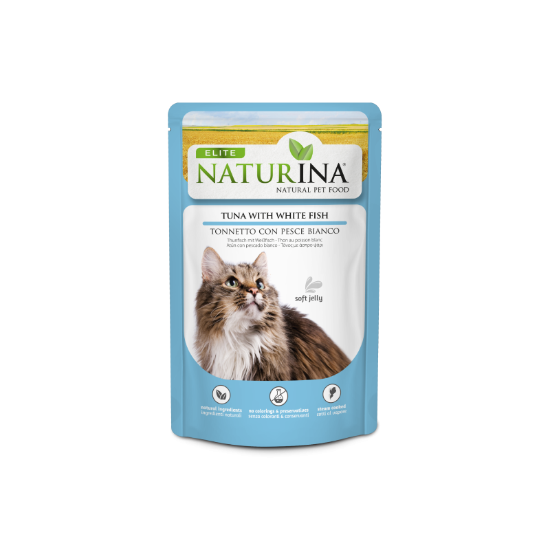 Naturina filety tuńczyk biała ryba saszetka 70g
