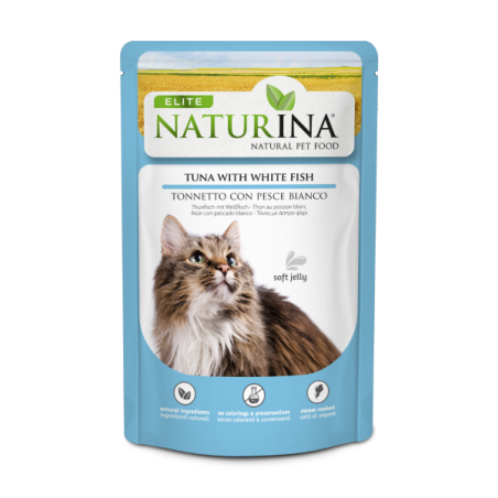Naturina filety tuńczyk biała ryba saszetka 70g