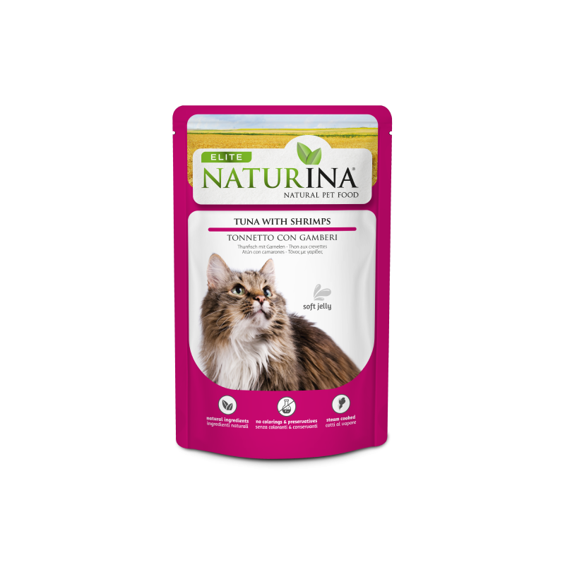 Naturina saszetka tuńczyk z krewetką 70g