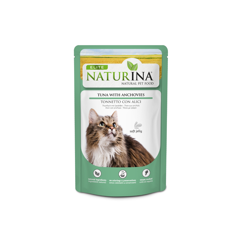 Naturina filet tuńczyka z anchois saszetka 70g