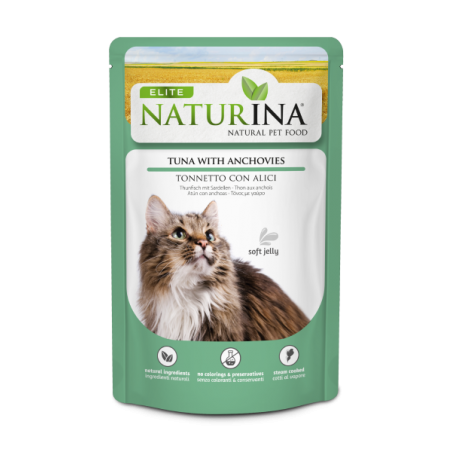 Naturina filet tuńczyka z anchois saszetka 70g