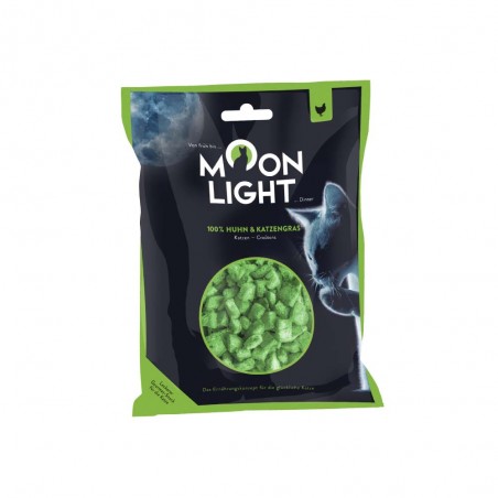 Moonlight dinner liofilizowany kurczak z trawą przysmak dla kota.