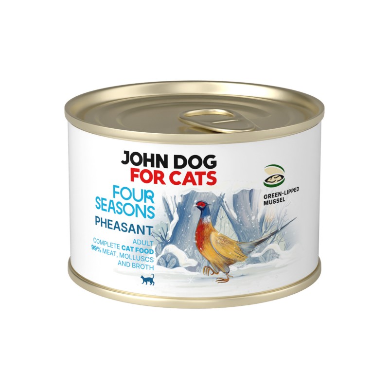 John Dog for Cats Four Seasons bażant 185g