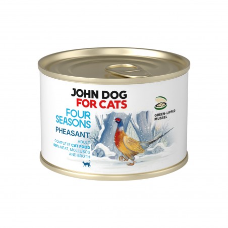 John Dog for Cats Four Seasons bażant 185g