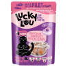 Karma dla kotów Lucky lou makrela z tuńczykiem w bulionie 70g.
