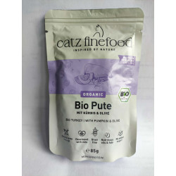 Catz Fienfood bio karma dla kotów z indyka 85g