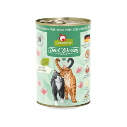 GranataPet DeliCatessen karma mokra dla kotów z dziczyzny pur 400g