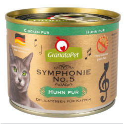 GranataPet Symphonie Nr 5 kurczak pur, karma dla kotów 200g