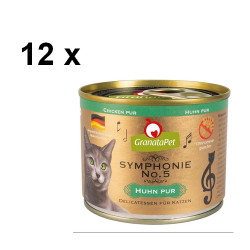 Granatapet zestaw karmy dla kotów Symphonie 12 x 200g