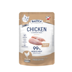 Karma mokra Baltica dla kotów w saszetce kurczak 100g